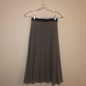 Zara Trafaluc Below-The-Knee A-Line Skirt